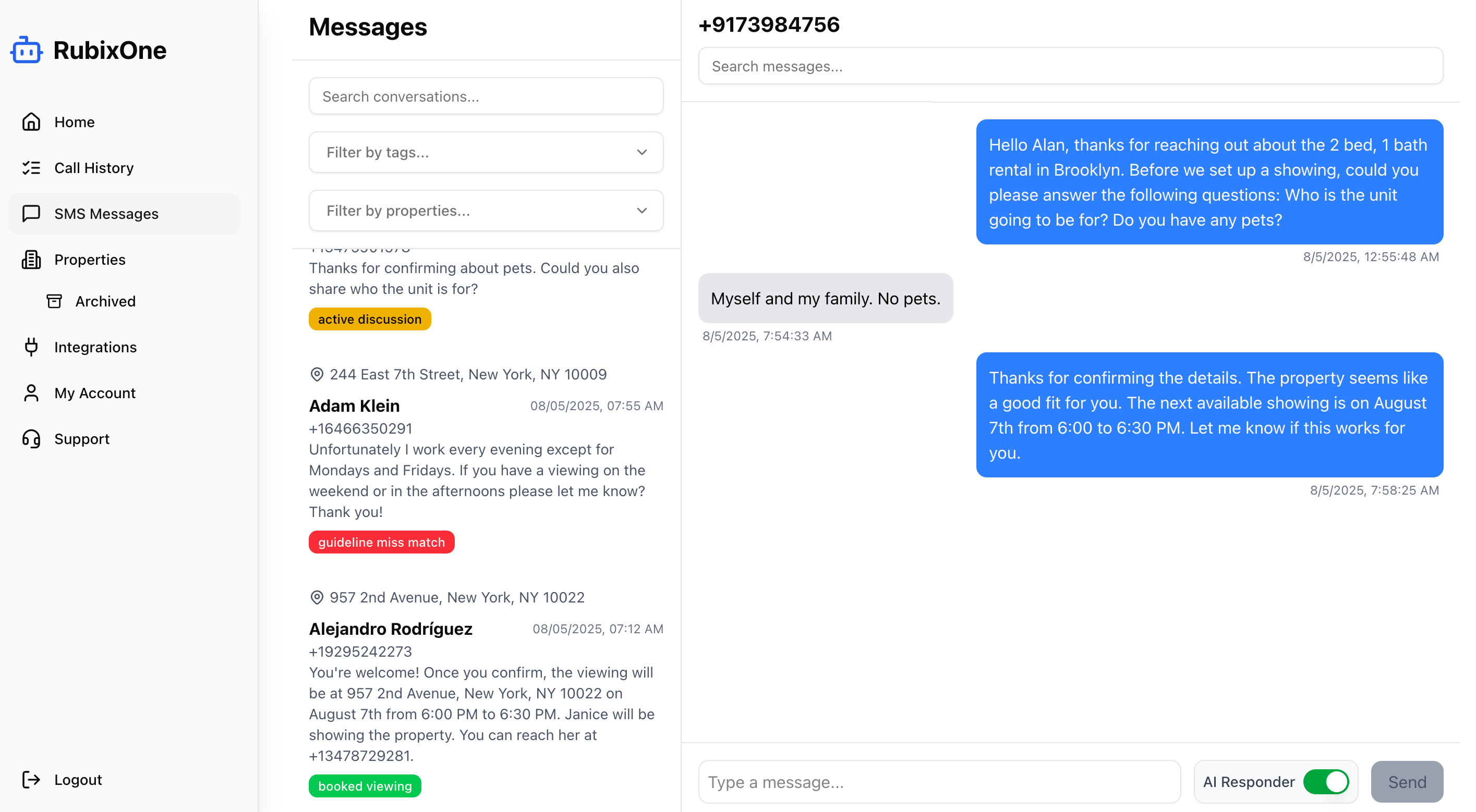 SMS AI Demo
